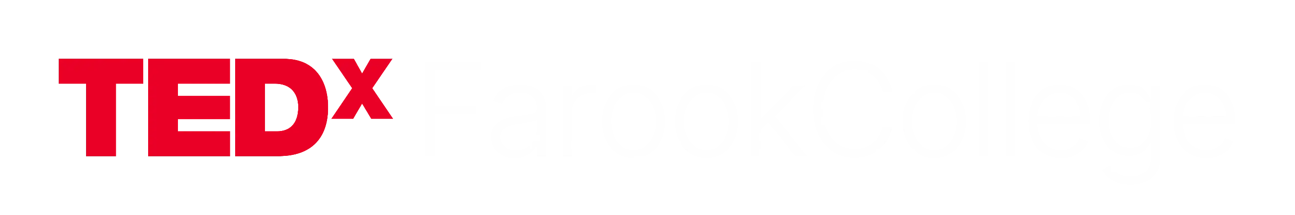 TedxFarook College Logo